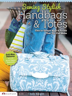 cover image of Sewing Stylish Handbags & Totes